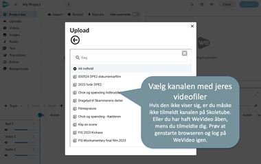 Wevideo Import Af Ressourcekanal 2024 Slide5